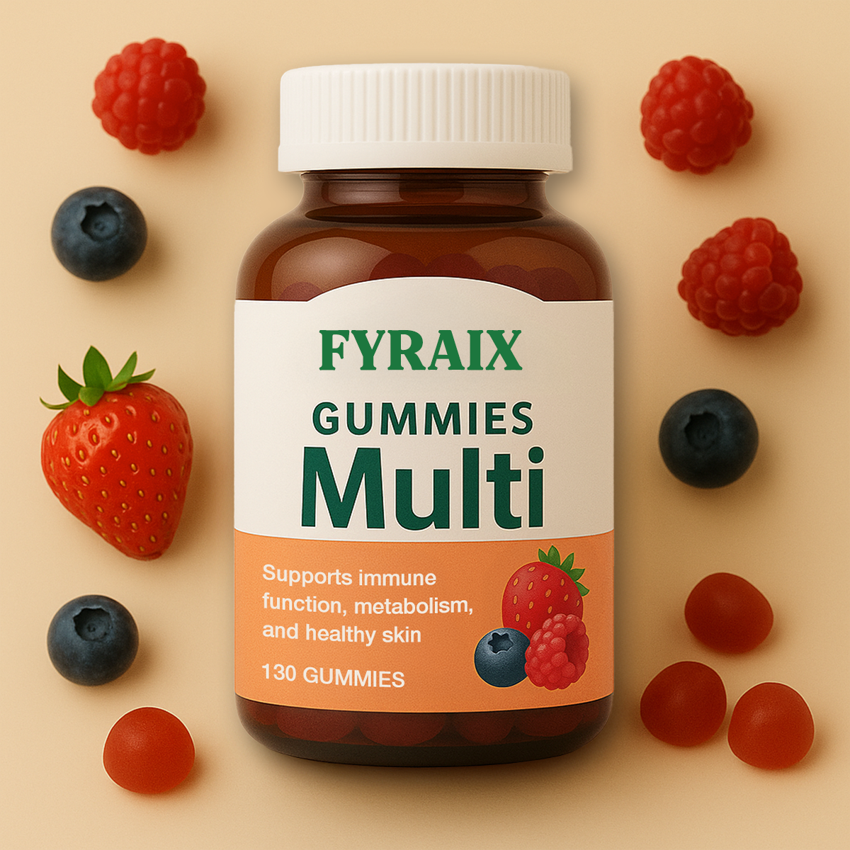 Fyraix Multivitamins For Women | Gummies