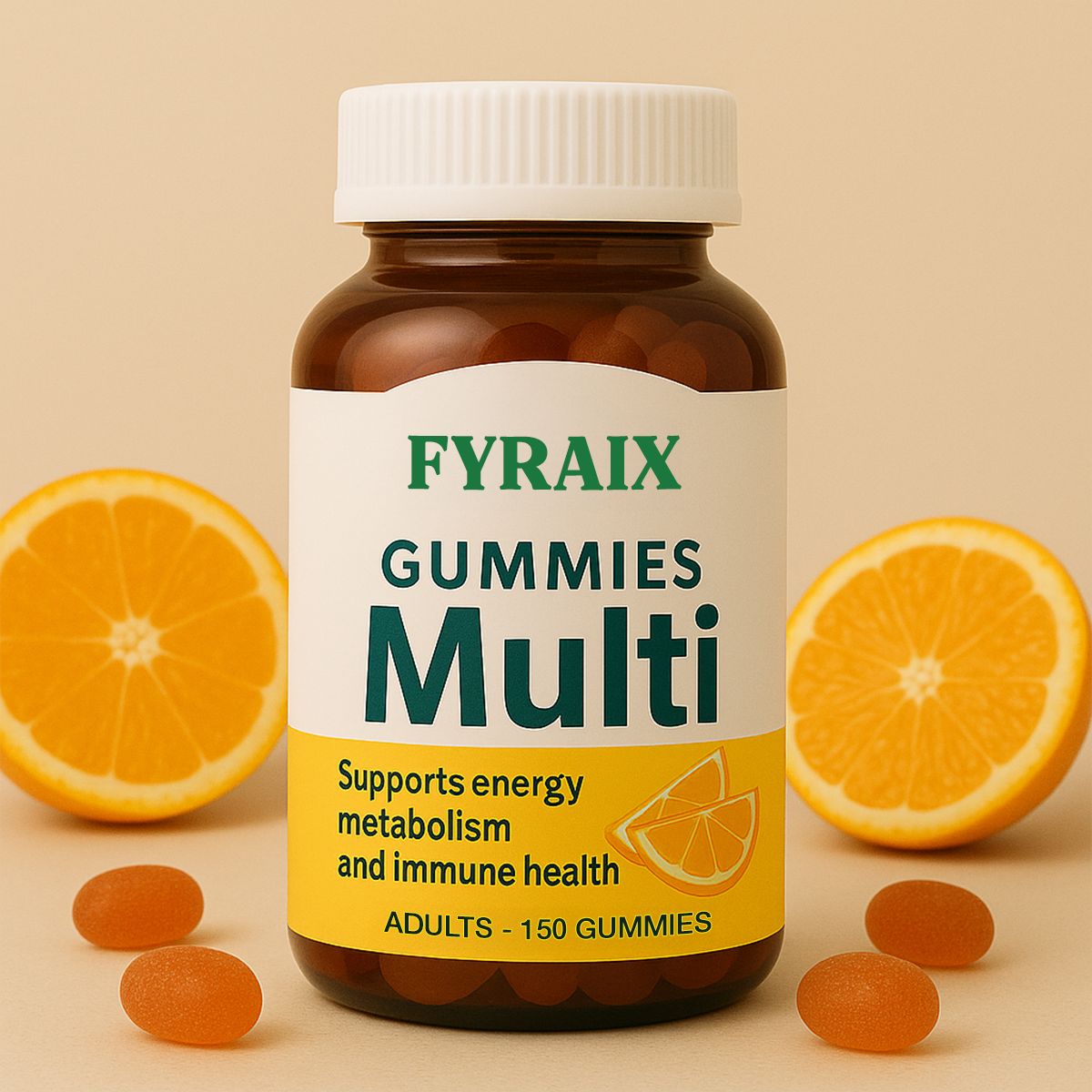 Fyraix Multivitamins For Adults | Gummies